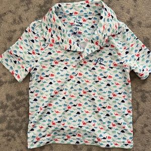 Boys Rhoback Dinosaur Polo